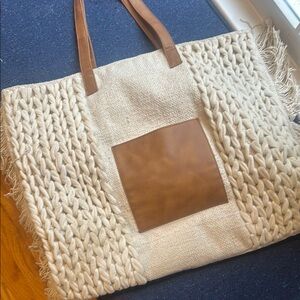 Anthropology beach tote